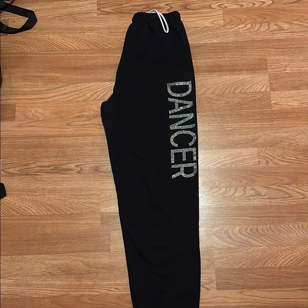 Jerzees Black Dancer Track Pants